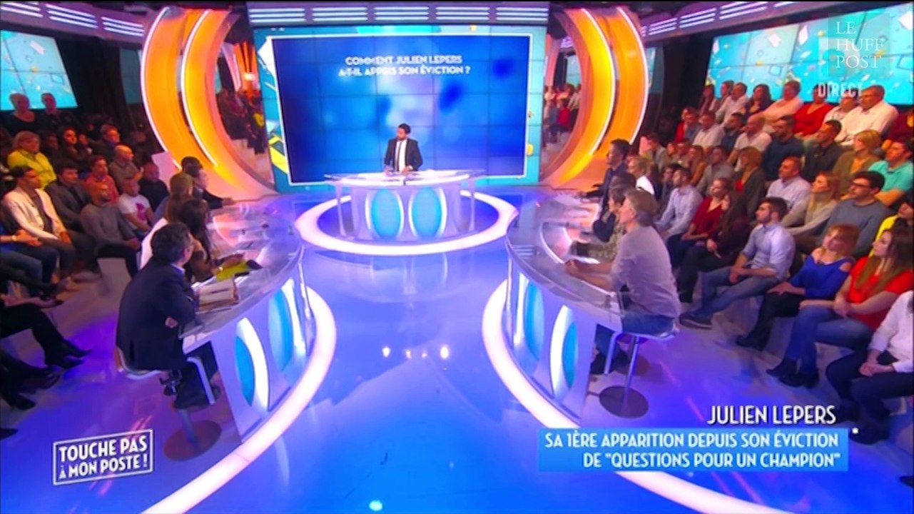 Julien Lepers ne mâche pas ses mots après son éviction de Questions pour un champion