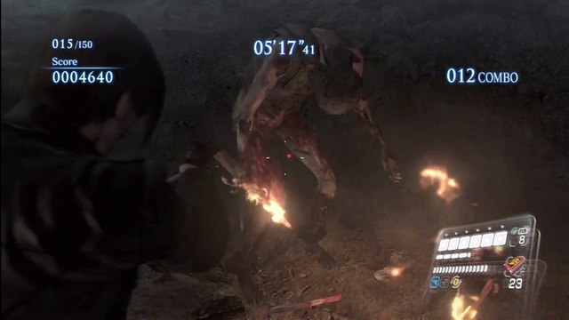 RESIDENT EVIL 6 [HD] - THE MERCENARIES - LEON DUO - THE CATACOMBS (S RANK!)