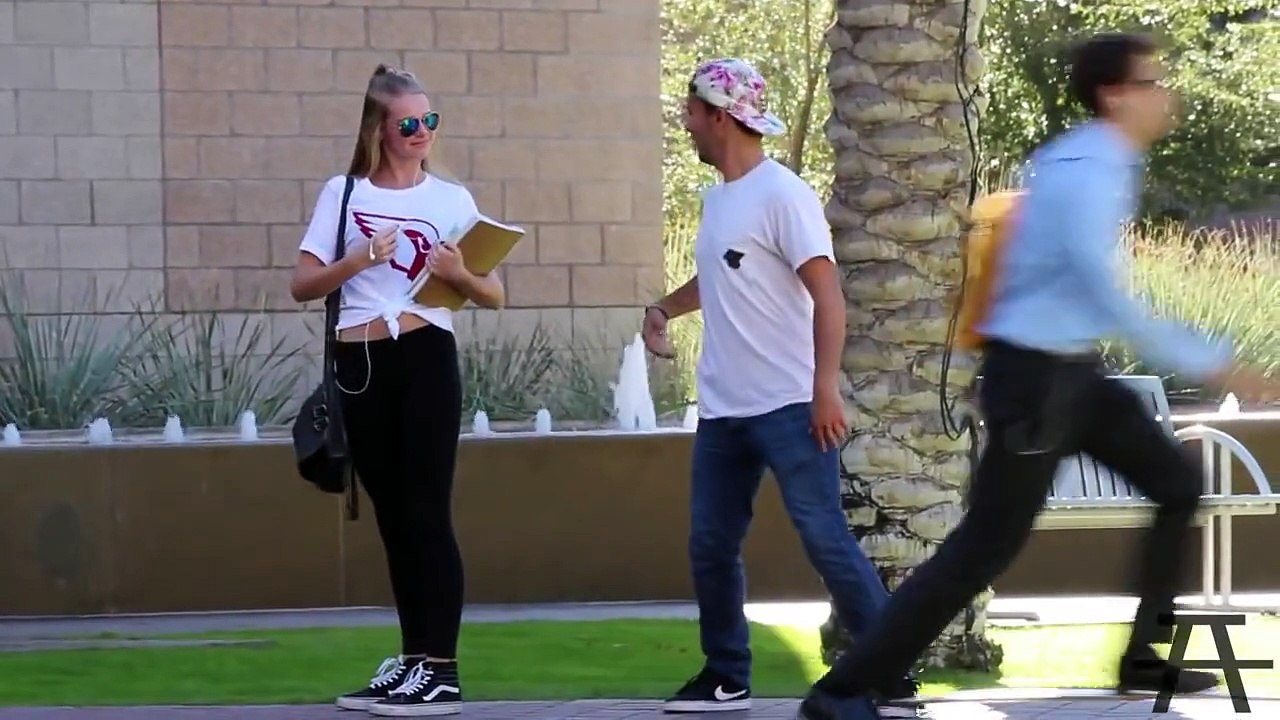 Playing Tag in College Prank! - Pranks 2016