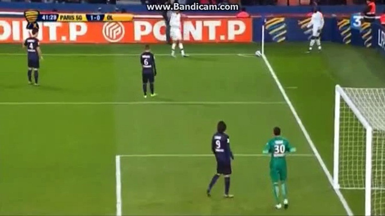 Corentin Tolisso Goal 1:1 | Paris SG vs Lyon (Coupe De La Ligue) 13.01.2016 HD