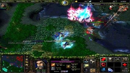 Dota Gameplay - Kunkka, Admiral [Beyond godlike]