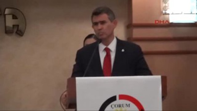 Çorum - Feyzioğlu: Devlet Yıkılırsa Adaletten Söz Edemeyiz