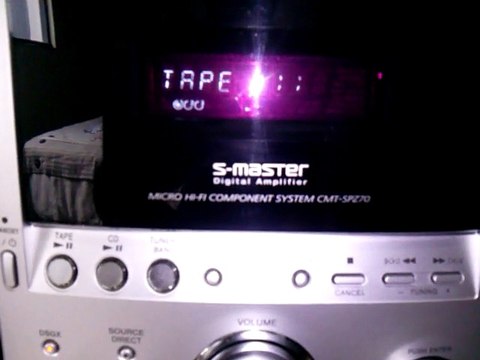 Sony Cmt-spz70 - 3 discs changer - tape deck - mp3