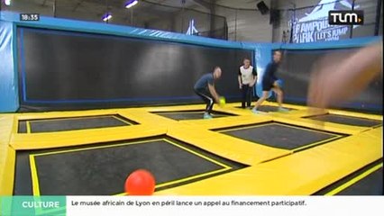 Un trampoline parc à Saint-Priest