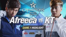 [H/L 2016.01.13] Afreeca vs KT SET 1 - RO2 l 롯데 꼬깔콘 LoL Champions Korea Spring 2016