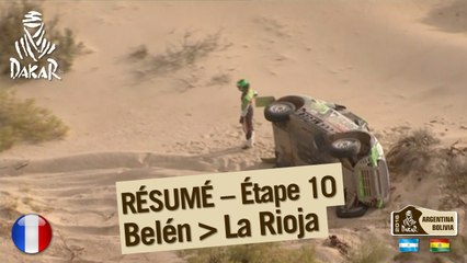 Résumé de l'étape 10 - Auto/Moto - (Belen / La Rioja)