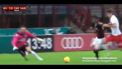 All Goals - AC Milan 2-1 Carpi 13.01.2016 HD