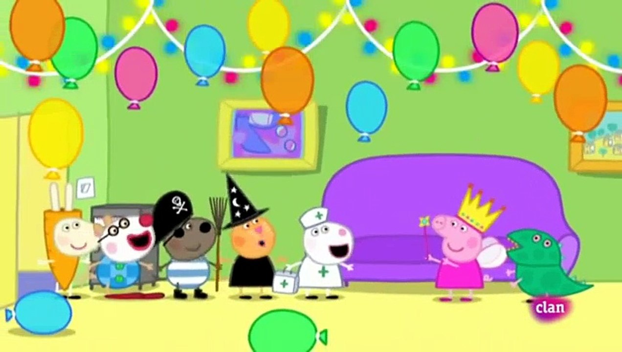 Peppa Pig en Español - La Fiesta de disfraces ★ Dibujos Animados  Greatest Videos