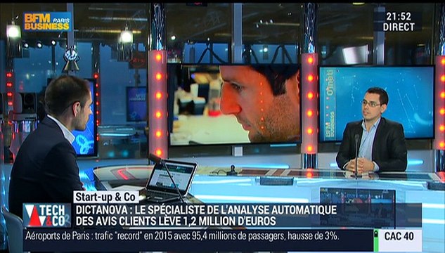 Start-up & Co: Dictanova, le spécialiste de l'analyse automatique des avis clients - 13/01