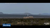 Watch Blue Origins New Rocket Complete Historic Controlled Vertical Landing