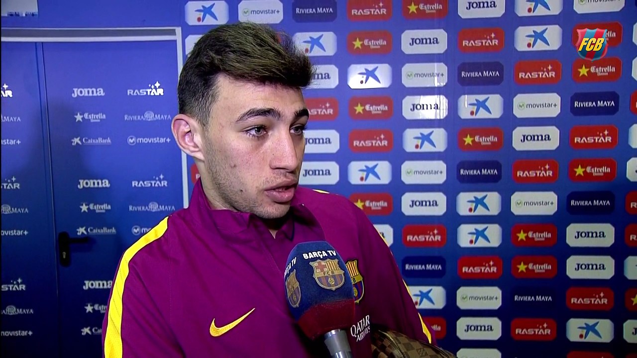 Munir i Aleix Vidal valoren la victòria 0-2 contra l'Espanyol