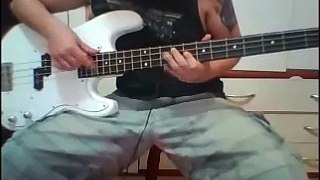 Top Gear Race Theme 4 on the bass guitar cover
