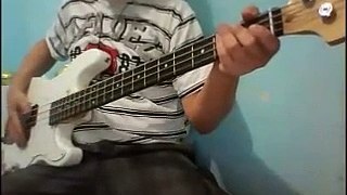 Toto-Hold The Line Bass Guitar Cover