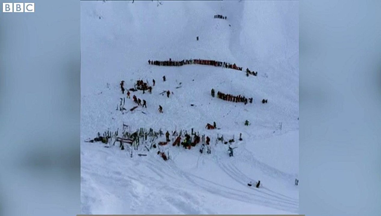 Alps avalanche: 'It was a massive rescue operation'