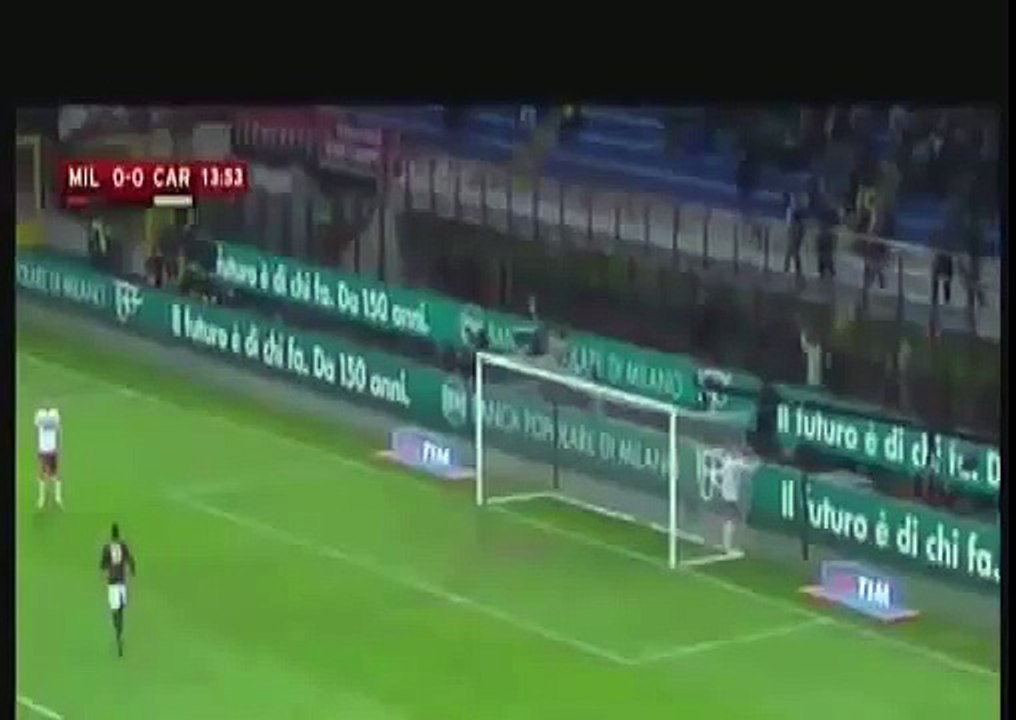 Carlos Bacca Goal - AC Milan vs Carpi 1-0 Coppa Italia 2016