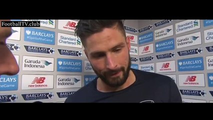 Liverpool vs Arsenal 3 _ 3 - Olivier Giroud post-match interview