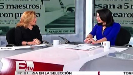 KATE REVELAN CONVERSACIONES, EXCELSIOR TV, ENE 13 2016