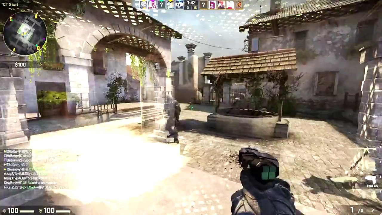EPIC AWP SHOT! - CS:GO Funny Moments in Competitive