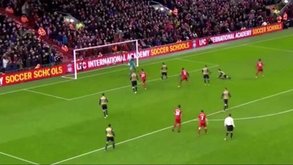 LIVERPOOL  ARSENAL 3-3  HIGHLIGHTS 13-01-16 (HD)