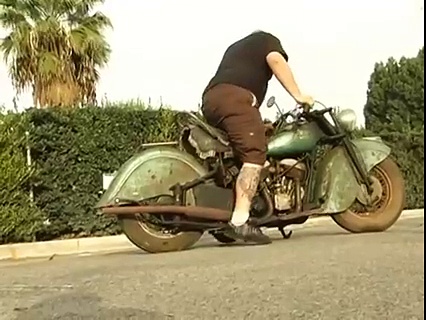 1948 Indian Chief motorcycle comes back to life after 40 years