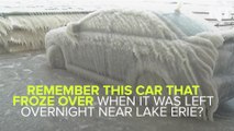 The Car That Froze Over In Buffalo Had To Be Towed From Its Ice Casing