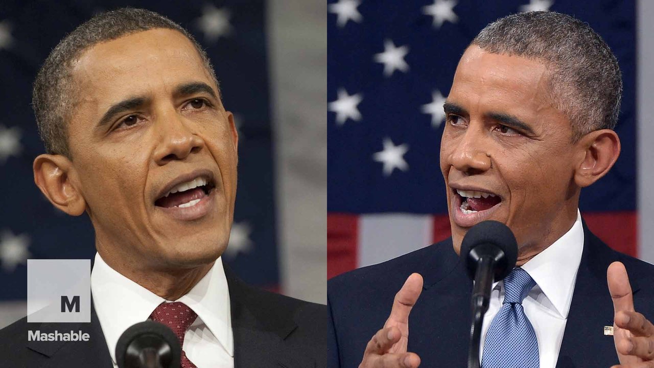 How Obama has aged since his first State of the Union