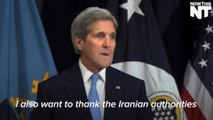 Secretary Kerry Credits Diplomacy With Iran For Release Of American Sailors