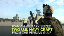 10 Navy Sailors Detained By Iran Military