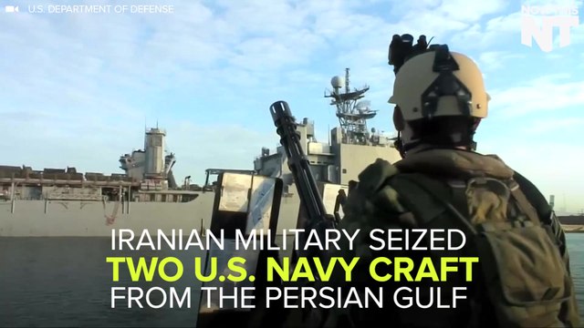 10 Navy Sailors Detained By Iran Military