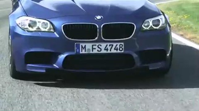 El nuevo BMW M5, en acción