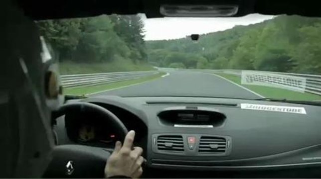Renault Megane R S Trophy - Caméra embarquée ok