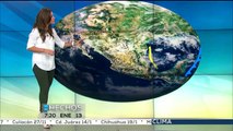 Pronóstico del tiempo con Vaitiare Mateos (2) | Miércoles 13 de enero 2016