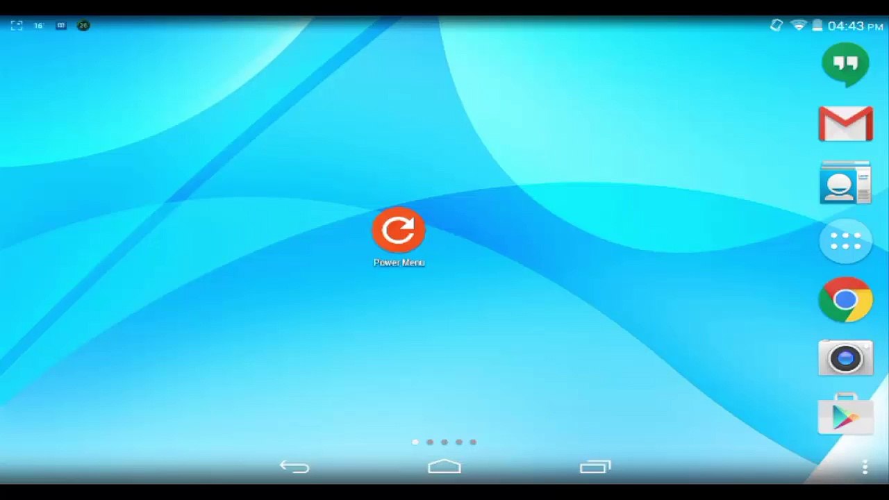 Material Power Menu para Android