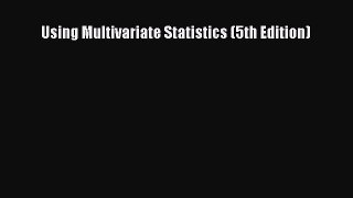 [PDF Download] Using Multivariate Statistics (5th Edition) [Download] Full Ebook