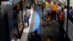 Shocking video released of moment child slips through gap onto Sydney train tracks