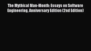 [PDF Download] The Mythical Man-Month: Essays on Software Engineering Anniversary Edition (2nd