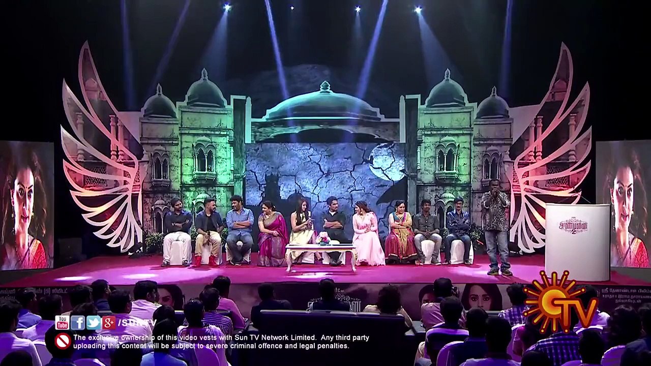 Aranmanai2 | Anthony Dassan | Dt 27 12 15 | Sun TV