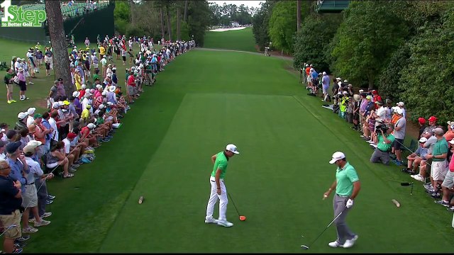 Rickie Fowlers Best Golf Shots from 2015 Masters Tournament