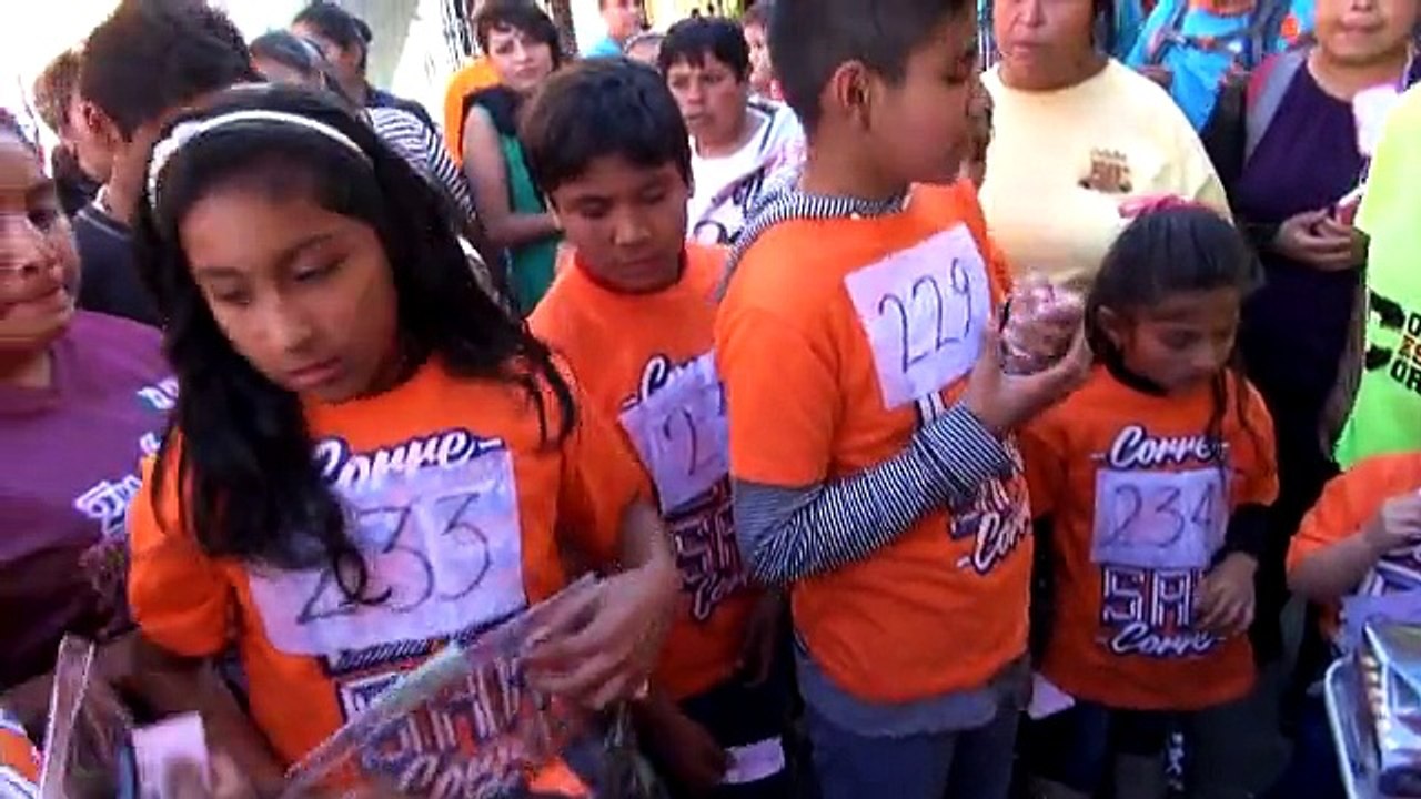 ¡Corre Cesar Corre! La tradicional carrera infantil del Terremoto