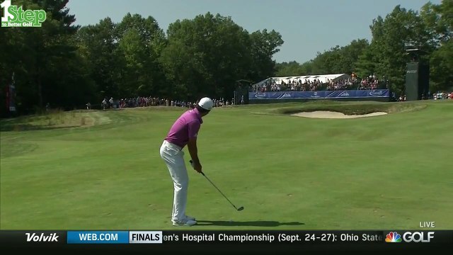 Jason Day Nice Controlled Golf Swing 2015 Deutsche Bank PGA Tournament