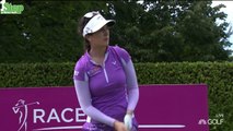 Sandra Gals Fine Golf Shots from 2015 LPGA Evian Championship