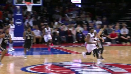 Andre Drummond Throws Down the Alley-Oop