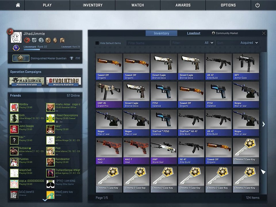 1st CS GO Unboxing