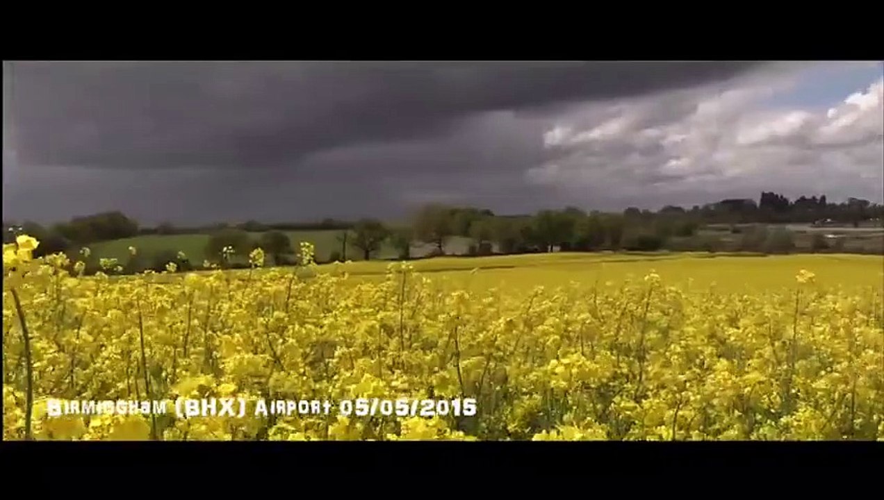 Birmingham Airport BHX CrossWind Landings!!  Video Arts