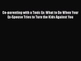 Co-parenting with a Toxic Ex: What to Do When Your Ex-Spouse Tries to Turn the Kids Against