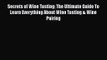 PDF Download Secrets of Wine Tasting: The Ultimate Guide To Learn Everything About Wine Tasting