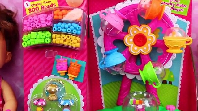 Lalaloopsy Jewelry Maker For BABY ALIVE & Potty Surprise Doll DIY Necklaces Tinies Ferris Wheel