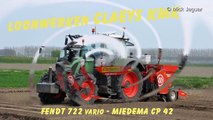New Holland T7.270 & Fendt 722 vario + Miedema CP 42 Loonw. Claeys KMK aardappelen planten
