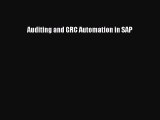 [PDF Download] Auditing and GRC Automation in SAP [Download] Online