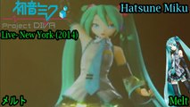 Hatsune Miku EXPO 2014 Concert- New York- Hatsune Miku- Melt (HD)